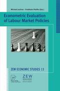 Lechner / Pfeiffer |  Econometric Evaluation of Labour Market Policies | Buch |  Sack Fachmedien