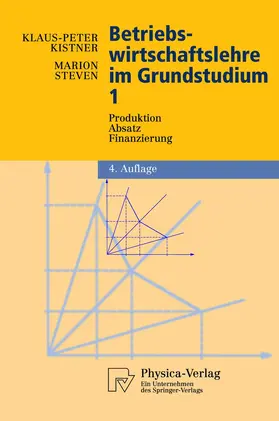 Steven / Kistner |  Betriebswirtschaftslehre im Grundstudium | Buch |  Sack Fachmedien