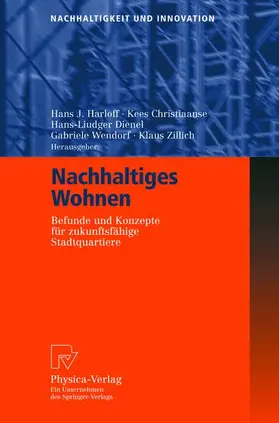 Harloff / Christiaanse / Zillich |  Nachhaltiges Wohnen | Buch |  Sack Fachmedien
