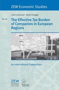 Lammersen / Schwager |  Lammersen, L: Effective Tax Burden of Companies in European | Buch |  Sack Fachmedien