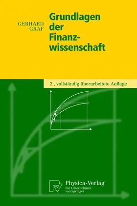 Graf |  Grundlagen der Finanzwissenschaft | Buch |  Sack Fachmedien