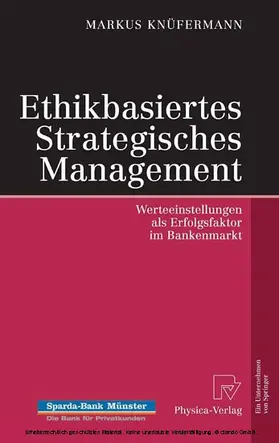 Knüfermann | Ethikbasiertes Strategisches Management | E-Book | sack.de