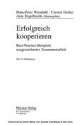 Wiendahl / Dreher / Engelbrecht |  Erfolgreich kooperieren | eBook | Sack Fachmedien
