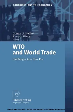 Heiduk / Wong |  WTO and World Trade | eBook | Sack Fachmedien