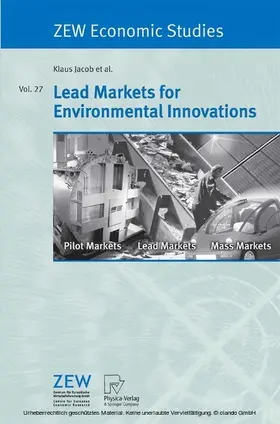 Jacob / Beise / Blazejczak |  Lead Markets for Environmental Innovations | eBook | Sack Fachmedien