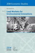 Jacob / Beise / Blazejczak |  Lead Markets for Environmental Innovations | eBook | Sack Fachmedien