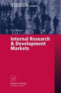 Kasper |  Kasper, E: Internal Research & Development Markets | Buch |  Sack Fachmedien