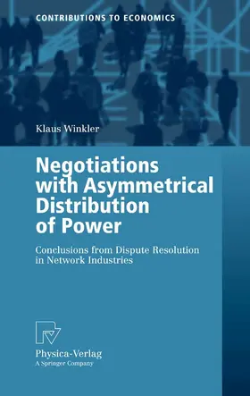 Winkler | Negotiations with Asymmetrical Distribution of Power | E-Book | sack.de