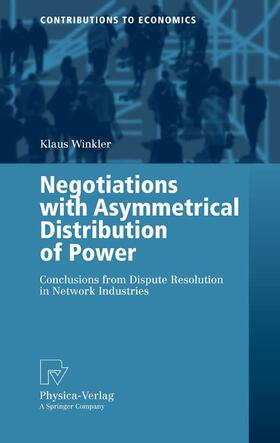 Winkler | Negotiations with Asymmetrical Distribution of Power | E-Book | sack.de