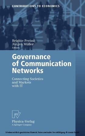 Preissl / Müller | Governance of Communication Networks | E-Book | sack.de