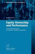 Groß |  Groß, K: Equity Ownership and Performance | Buch |  Sack Fachmedien