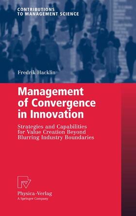 Hacklin | Management of Convergence in Innovation | E-Book | sack.de