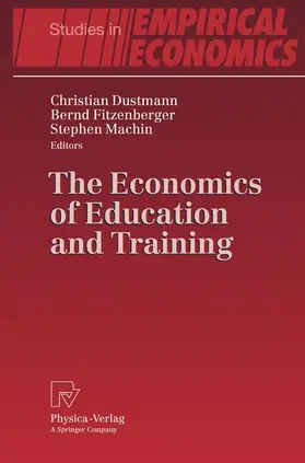 Dustmann / Fitzenberger / Machin |  Economics of Education and Training | Buch |  Sack Fachmedien