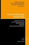 Becker / Knackstedt / Pfeiffer |  Wertschöpfungsnetzwerke | Buch |  Sack Fachmedien