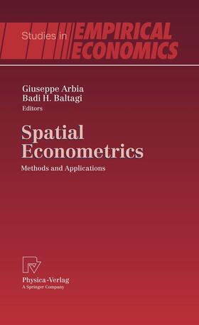 Arbia / Baltagi | Spatial Econometrics | E-Book | sack.de
