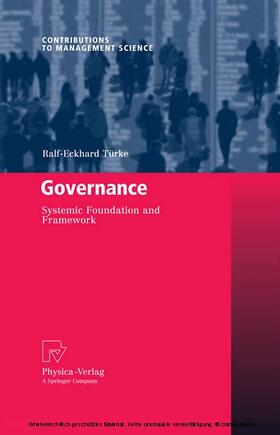 Türke |  Governance | eBook | Sack Fachmedien