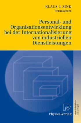 Zink | Personal- und Organisationsentwicklung bei der International | Buch | 978-3-7908-2337-0 | sack.de