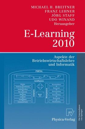 Breitner / Lehner / Staff |  E-Learning 2010 | Buch |  Sack Fachmedien