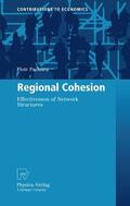 Pachura |  Pachura, P: Regional Cohesion | Buch |  Sack Fachmedien