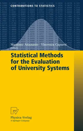 Capursi / Attanasio |  Statistical Methods for the Evaluation of University Systems | Buch |  Sack Fachmedien