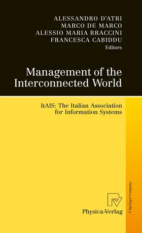 D'Atri / De Marco / Braccini |  Management of the Interconnected World | eBook | Sack Fachmedien