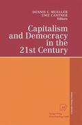 Cantner / Mueller |  Capitalism and Democracy in the 21st Century | Buch |  Sack Fachmedien