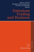 Antes / Hansjürgens / Letmathe |  Emissions Trading and Business | Buch |  Sack Fachmedien