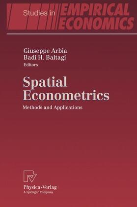 Arbia / Baltagi |  Spatial Econometrics | Buch |  Sack Fachmedien