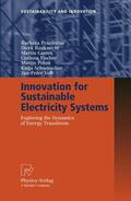 Praetorius / Bauknecht / Cames |  Praetorius, B: Innovation for Sustainable Electricity System | Buch |  Sack Fachmedien