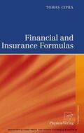 Cipra |  Financial and Insurance Formulas | eBook | Sack Fachmedien