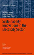 Jansen / Ostertag / Walz |  Sustainability Innovations in the Electricity Sector | eBook | Sack Fachmedien