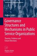 Calabrò |  Calabrò, A: Governance Structures and Mechanisms in Public S | Buch |  Sack Fachmedien