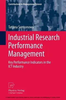 Samsonowa | Industrial Research Performance Management | E-Book | www.sack.de