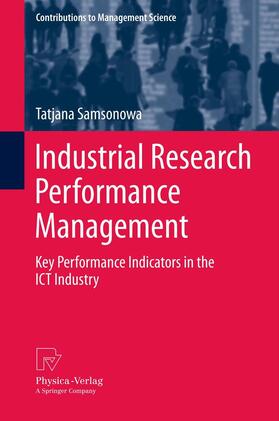 Samsonowa | Industrial Research Performance Management | E-Book | sack.de