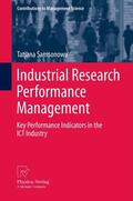 Samsonowa |  Industrial Research Performance Management | eBook | Sack Fachmedien