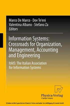 De Marco / Te'eni / Albano | Information Systems: Crossroads for Organization, Management, Accounting and Engineering | E-Book | sack.de