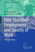 Addabbo / Solinas |  Non-Standard Employment and Quality of Work | Buch |  Sack Fachmedien