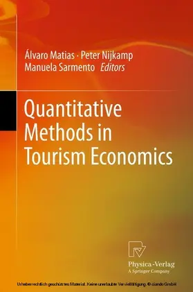 Matias / Nijkamp / Sarmento | Quantitative Methods in Tourism Economics | E-Book | sack.de