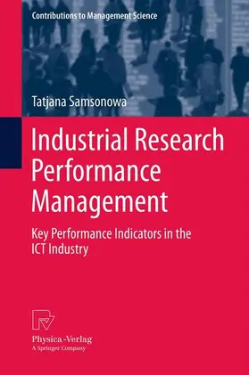 Samsonowa |  Samsonowa, T: Industrial Research Performance Management | Buch |  Sack Fachmedien