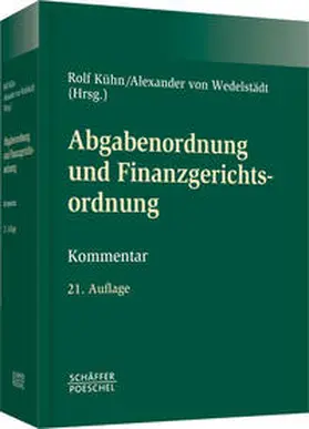 Wedelstädt / Bartone / Blesinger |  Abgabenordnung und Finanzgerichtsordnung | Buch |  Sack Fachmedien