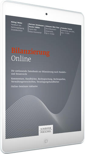Bilanzierung online | Schäffer-Poeschel Verlag | Datenbank | sack.de