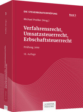 Preißer | Verfahrensrecht, Umsatzsteuerrecht, Erbschaftsteuerrecht | Buch | 978-3-7910-4390-6 | sack.de