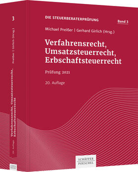 Preißer / Girlich | Verfahrensrecht, Umsatzsteuerrecht, Erbschaftsteuerrecht | Buch | 978-3-7910-5131-4 | sack.de