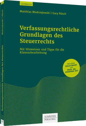 Modrzejewski / Rüsch |  Verfassungsrechtliche Grundlagen des Steuerrechts | Buch |  Sack Fachmedien