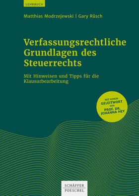 Modrzejewski / Rüsch | Verfassungsrechtliche Grundlagen des Steuerrechts | E-Book | sack.de