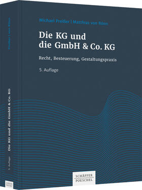 Preißer / Rönn | Die KG und die GmbH & Co. KG | Buch | 978-3-7910-5484-1 | sack.de