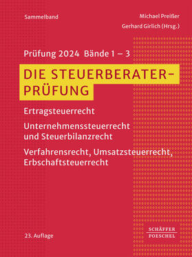 Preißer / Girlich | Die Steuerberaterprüfung | Buch | 978-3-7910-6217-4 | sack.de