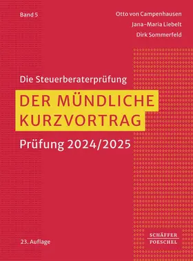  Der mündliche Kurzvortrag | Buch |  Sack Fachmedien