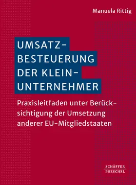 Rittig |  Umsatzbesteuerung der Kleinunternehmer | eBook | Sack Fachmedien