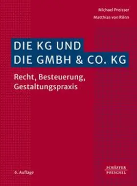 Preißer / Rönn |  Die KG und die GmbH & Co. KG | Buch |  Sack Fachmedien